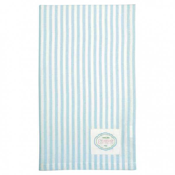 Greengate Geschirrtuch Alice stripe pale blue