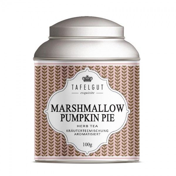 Tafelgut Marshmallow Pumpkin Pie Tea, Kräuterteemischung aromatisiert