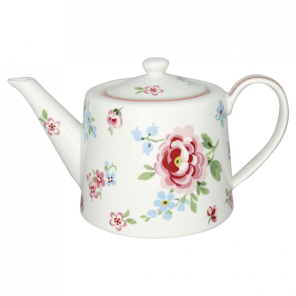 Greengate Teekanne Meryl mega white