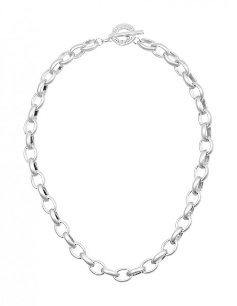 Sence Copenhagen Essentials necklace matt silver, 45 cm