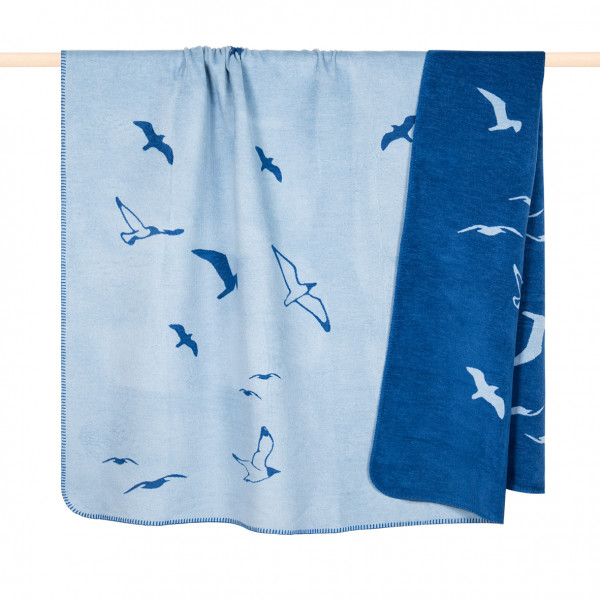 pad design Wolldecke Seagull Blue