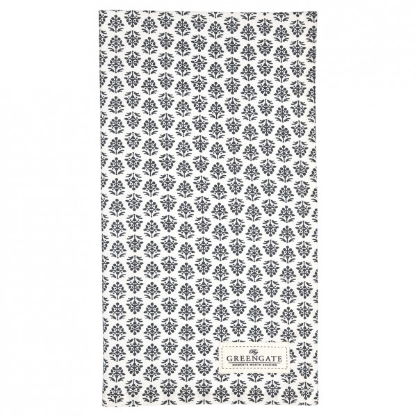Greengate Geschirrtuch Ashley dark grey