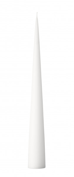 ester & erik Kegelkerze Cone Candles White 37cm