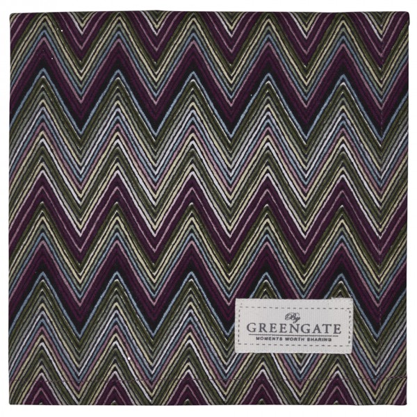 Greengate Stoffserviette Zindy dark grey