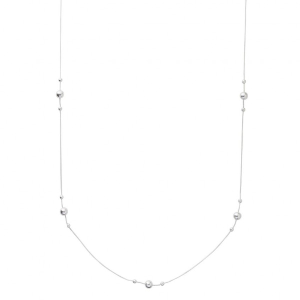 Sence Copenhagen Kette Silence matt silver 100 cm
