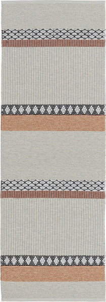 Horredsmattan Savanne Light Grey In- und Outdoorteppich 70 x 150