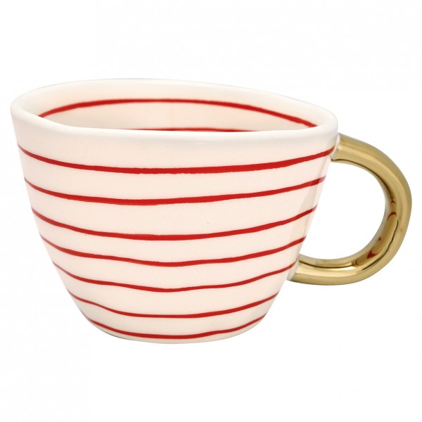 Greengate Henkelbecher Sally red gold