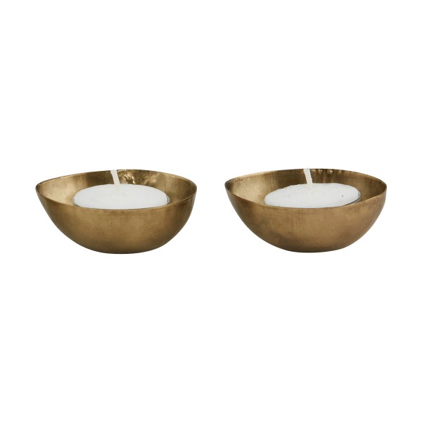 House Doctor Teelichthalter 6er Set goldfarben