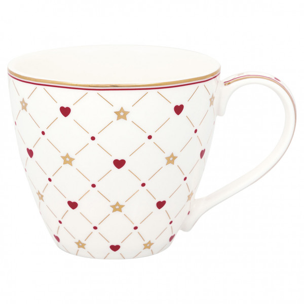 Greengate Henkelbecher Clarina Heart White