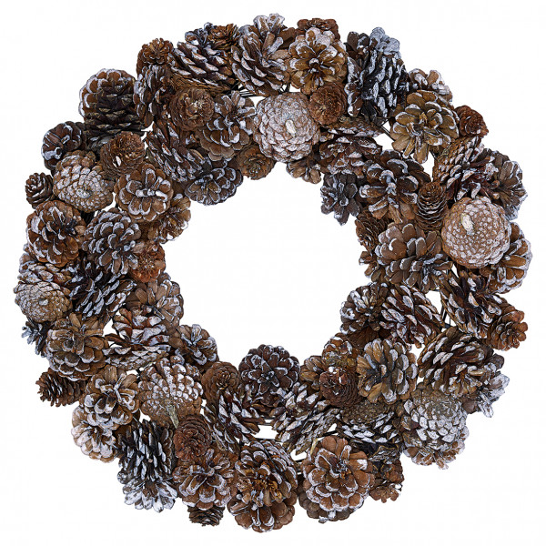 Greengate Weihnachtskranz Zapfen small