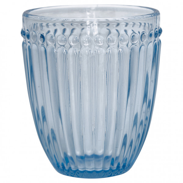 Greengate Wasserglas Alice pale blue