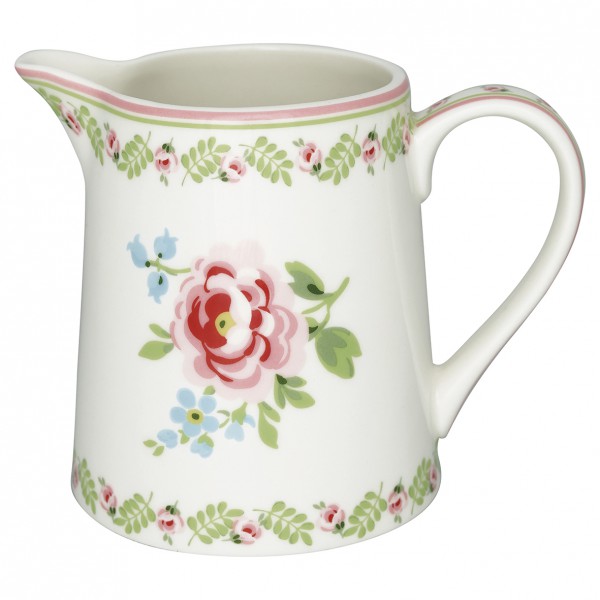 Greengate Krug Lily petit white 0,5 l