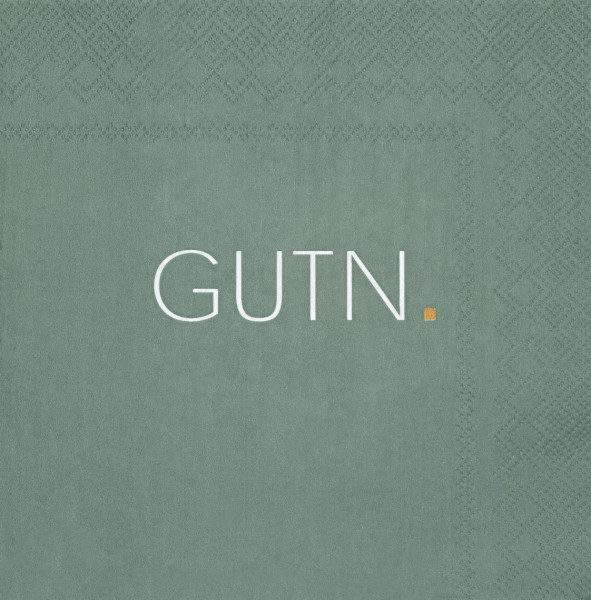 räder Papierservietten "GUTN" Grün 20 Stück