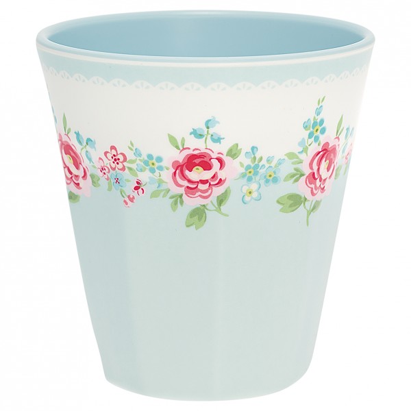 Greengate Melaminbecher Meryl pale blue