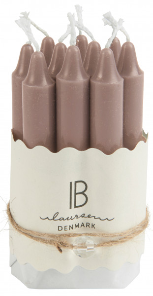Ib Laursen Tannenbaumkerzen, Malva, 10 Stück