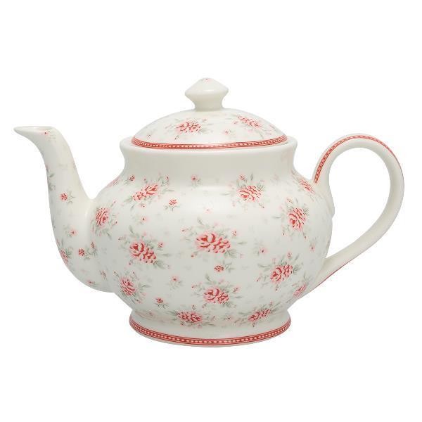Greengate Teekanne Flora white Limited Edition