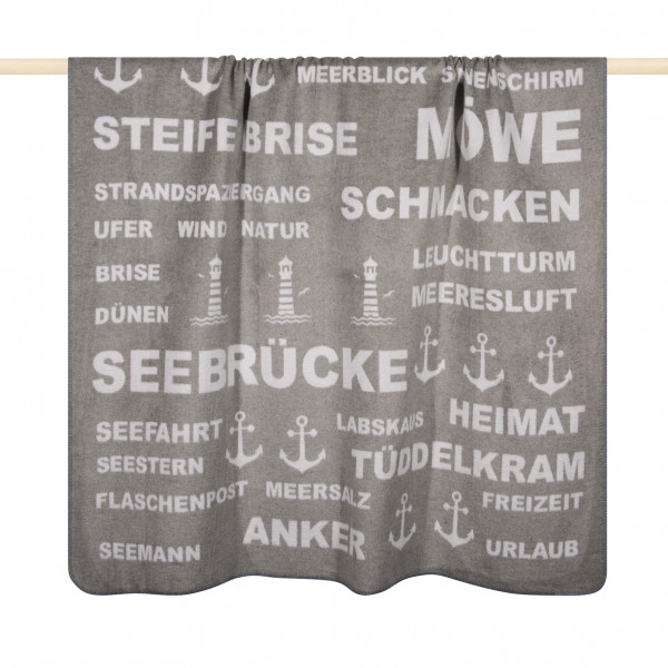 pad design Wolldecke Typo Ostsee