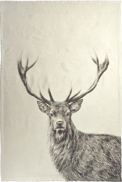 sander Plaid Big Buck Natur 134 x 200