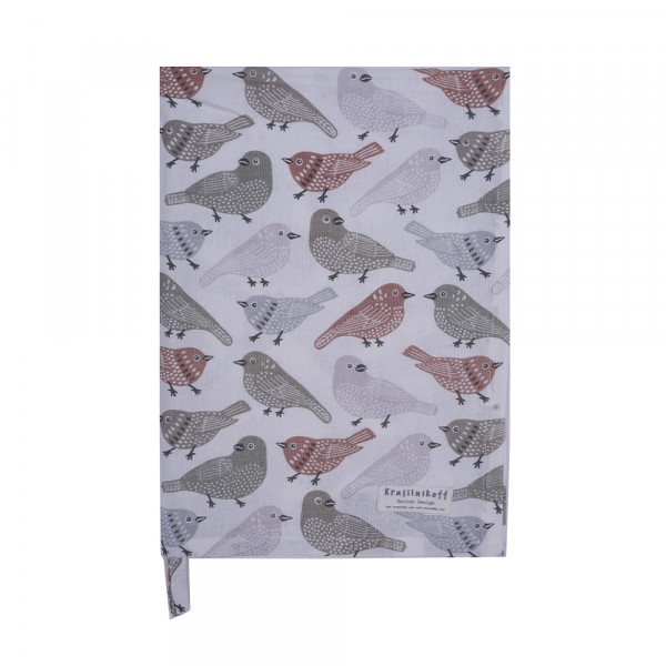 Krasilnikoff Geschirrtuch Sweet Birds Rose