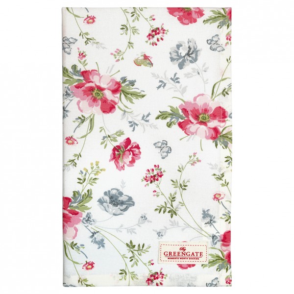 Greengate Geschirrtuch Meadow white