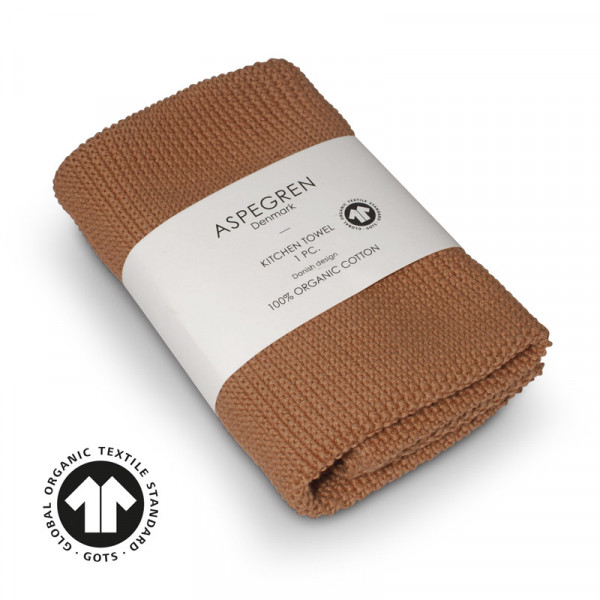 Aspegren Geschirrtuch Solid Café Cream