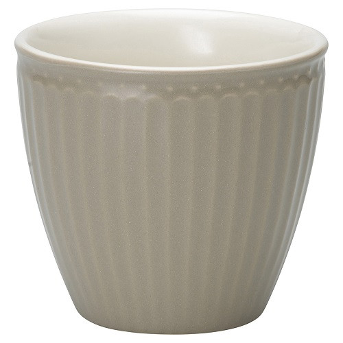 Greengate Latte Cup Alice Warm Grey