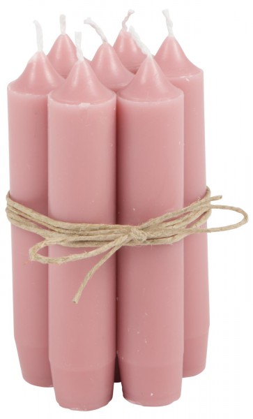 Ib Laursen Kerzen-10er Set Peony Pink