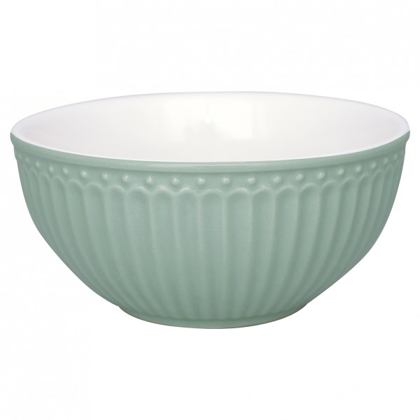 Greengate Müsli Schale Alice Dusty Mint