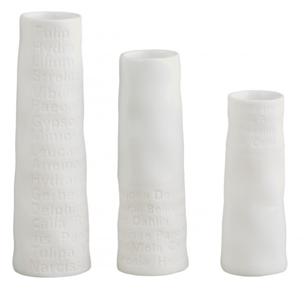 räder Raumpoesie Mini-Vasen "Set aus 3"