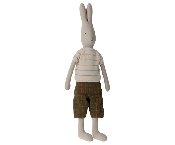 Maileg Hase "Rabbit mit Hose und Strick-Shirt" Size 5