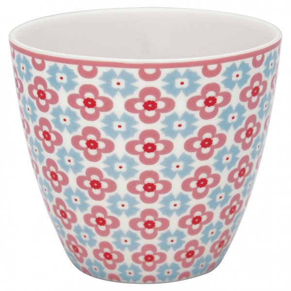 Greengate Latte Cup Cordelia White