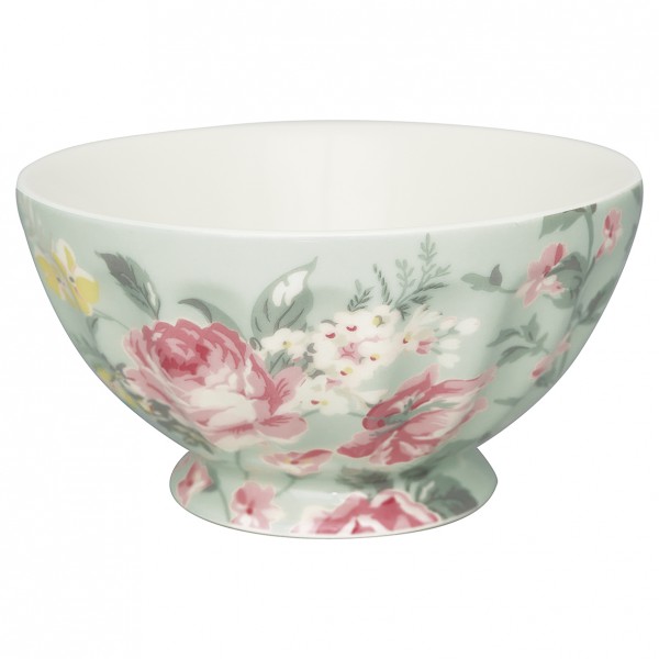 Greengate French Bowl XL Josephine pale mint