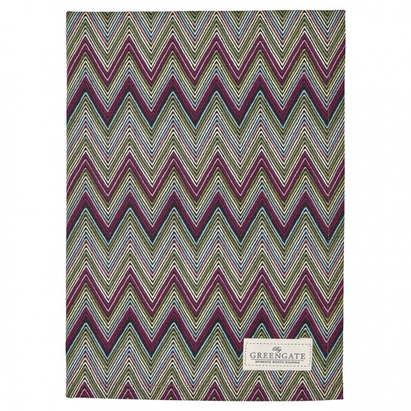 Greengate Geschirrtuch Zindy dark grey