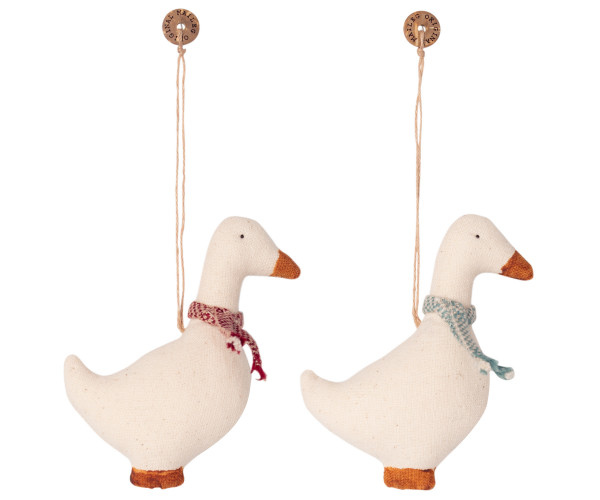 Maileg Stoff-Anhänger Gans 2-fach sortiert