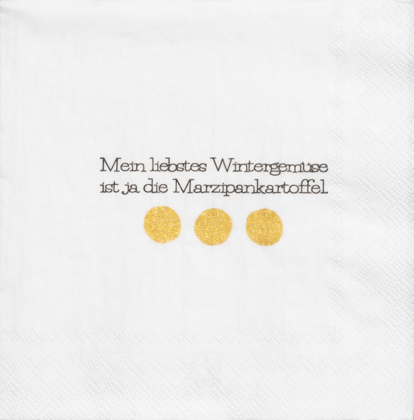 räder Papierservietten "Marzipankartoffel"  20 Stück