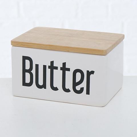 Butterdose, Steingut