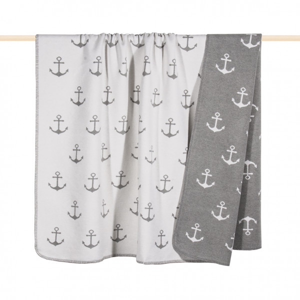pad design Wolldecke Sailor light grey