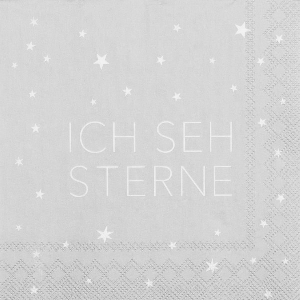 räder Papierservietten "Ich seh Sterne"  20 Stück