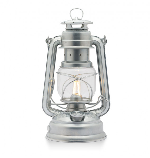 FEUERHAND LED Laterne Baby Spezial 276 ZINC PLATED