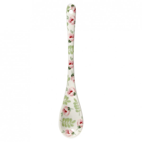 Greengate Porzellan-Löffel Lily petit white