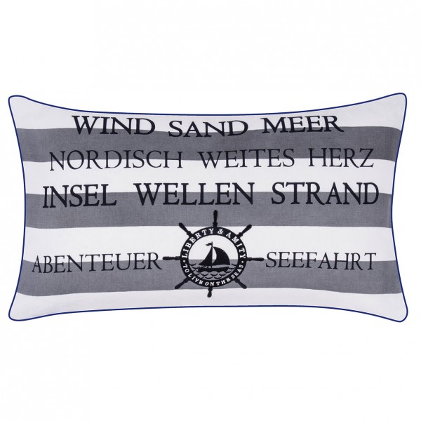 pad design Kissenhülle Island - Wind, Sand, Meer