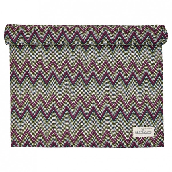 Greengate Tischläufer Zindy dark grey
