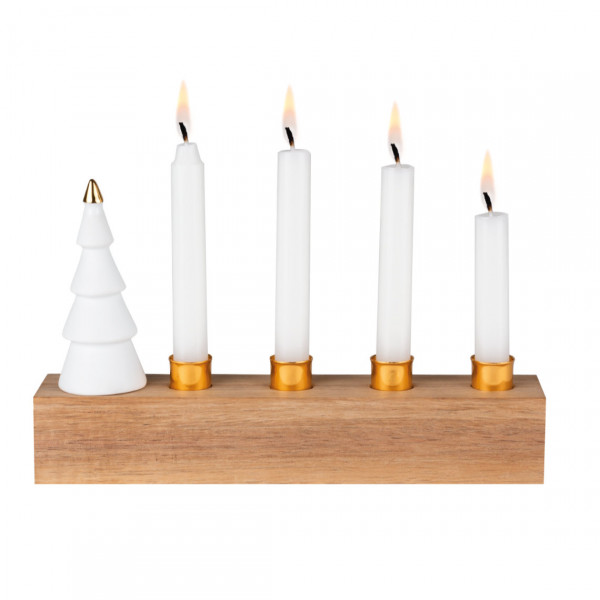 räder Winterzeit Kerzenhalter Adventstanne