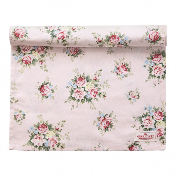 Greengate Tischläufer Aurelia Pale Pink