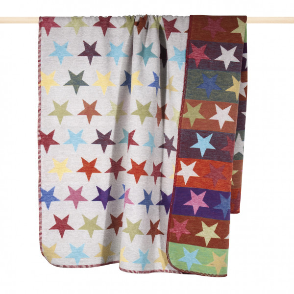 pad design Wolldecke Stars multi