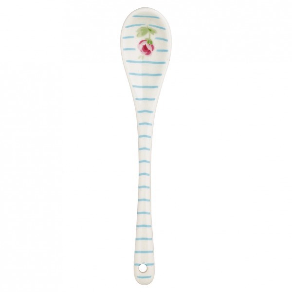 Greengate Porzellan-Löffel Lily white