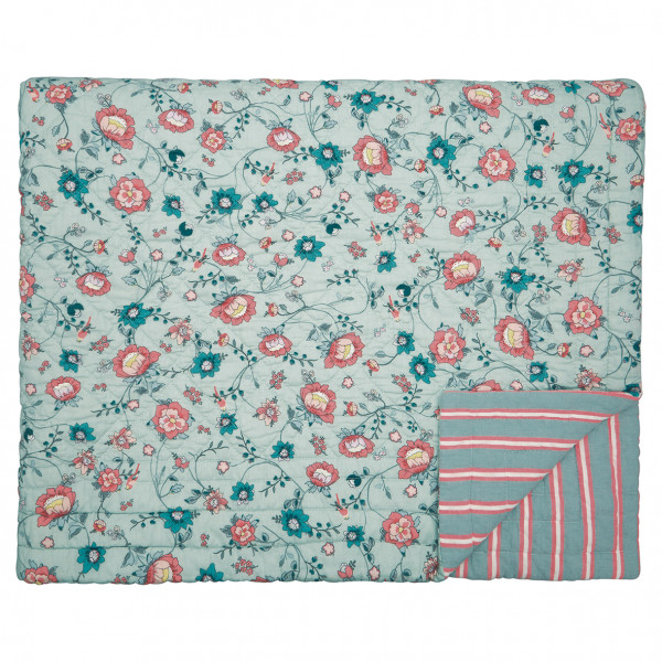 Greengate Quilt / Bed Cover Sienna Dusty Mint 140 x 220 cm