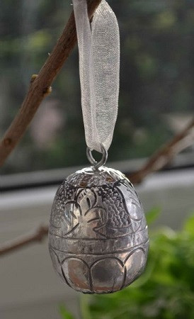 Artefina Vintage Metall Osterei zum Aufhängen
