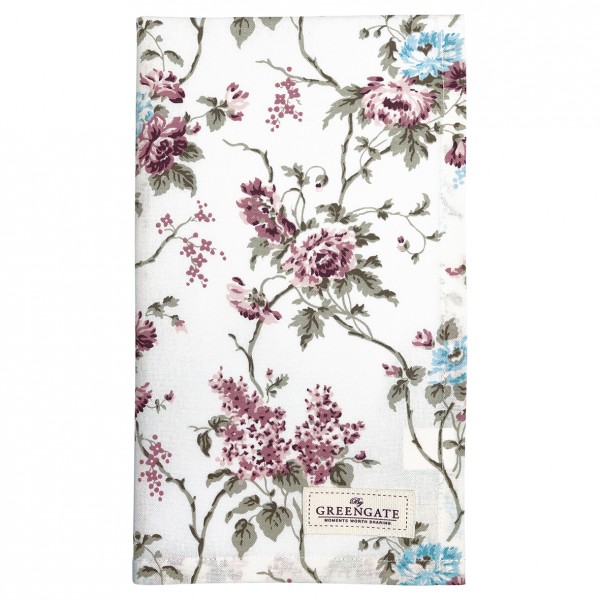 Greengate Geschirrtuch Maude white