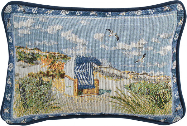sander Beach Chair Kissen gefüllt 32 x 48